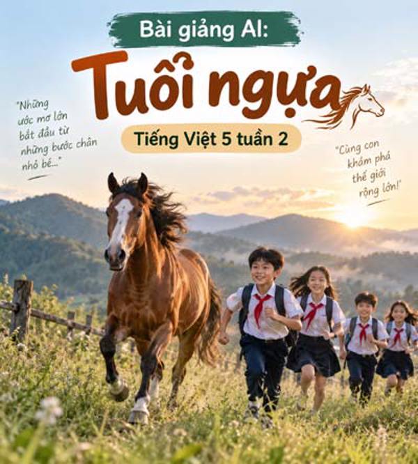 Bài giảng AI: Tuổi ngựa - Tiếng Việt 5 tuần 2