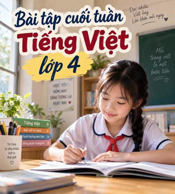 Bài tập cuối tuần môn Tiếng Việt lớp 4 