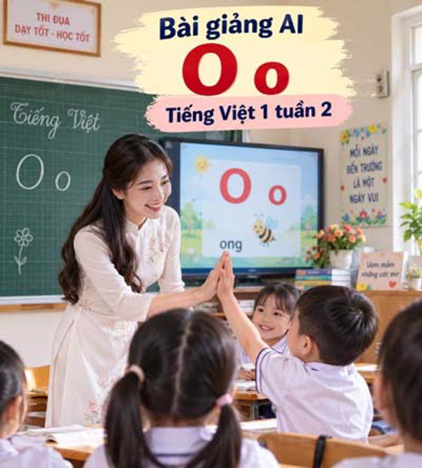 Bài giảng AI O o - Tiếng Việt 1 tuần 2