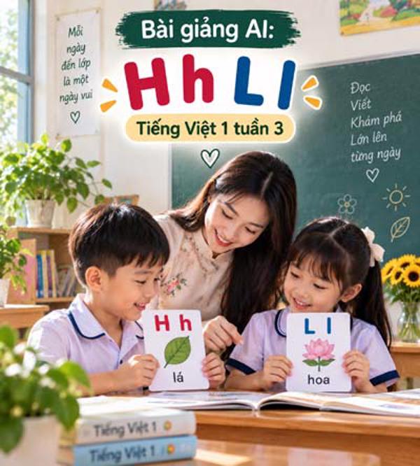 Bài giảng AI: H h L l - Tiếng Việt 1 tuần 3