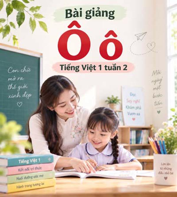 Bài giảng AI Ô ô - Tiếng Việt lớp 1 tuần 2