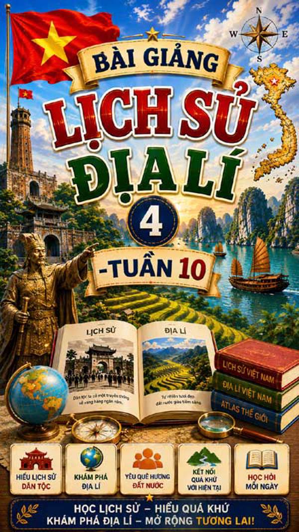 Bài giảng Lịch sử Địa 4 tuần 10 - Tải miễn phí