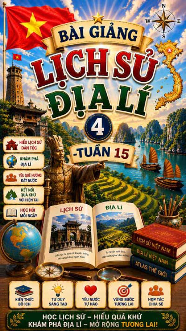 Bài giảng Lịch sử Địa 4 tuần 15 - Tải miễn phí