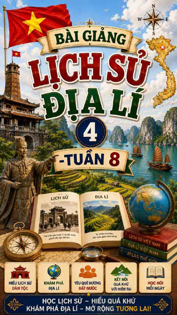 Bài giảng Lịch sử Địa 4 tuần 8 - Tải miễn phí