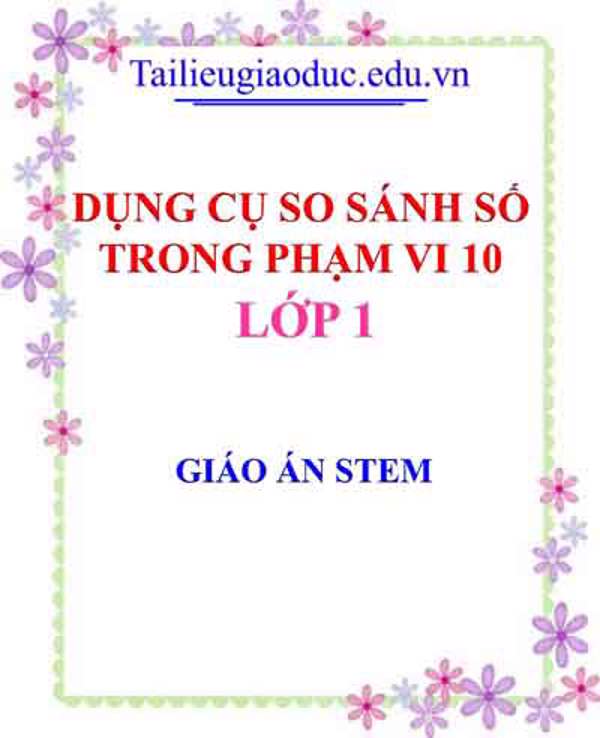 Dụng cụ so sánh số trong phạm vi 10
