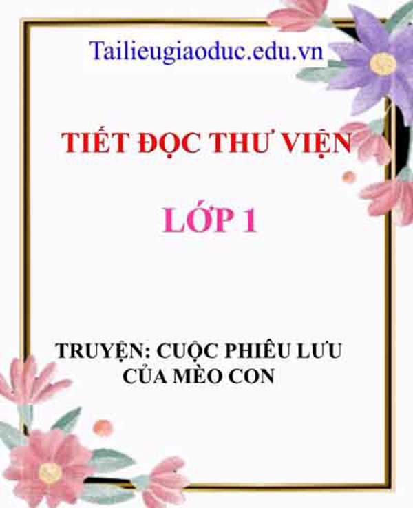 Cuộc phiêu lưu của mèo con