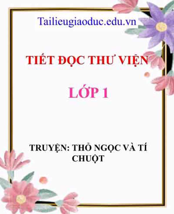 Truyện Thỏ ngọc và Tí chuột