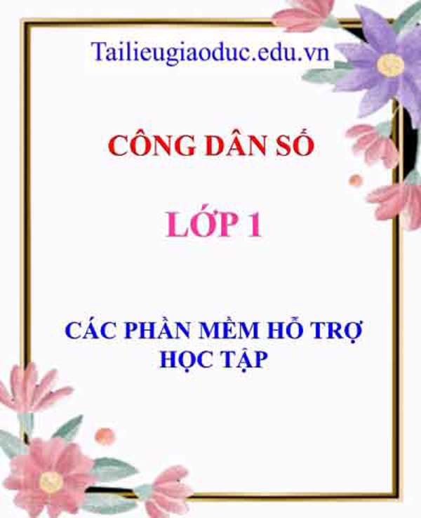 Các phầm mềm hỗ trợ học tập