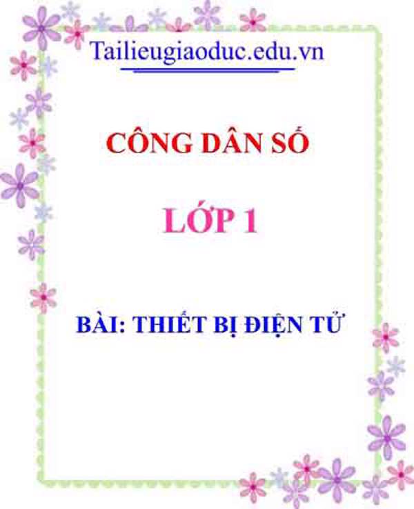 Thiết bị điện tử