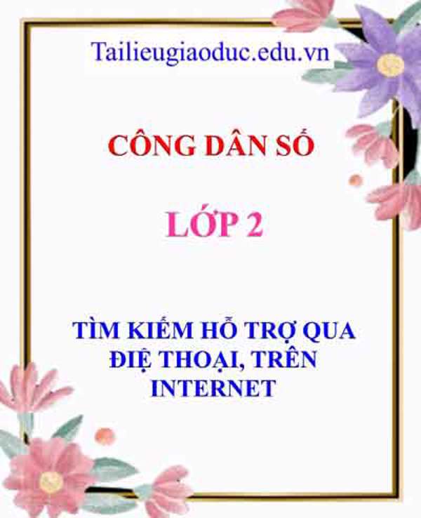 Tìm kiếm hỗ trợ qua điện thoại, trên Internet