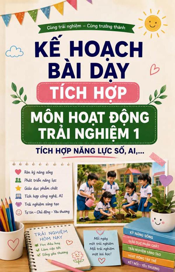 Kế hoạch bài dạy HĐTN lớp 1 - Tích hợp đầy đủ năng lực số, AI,...