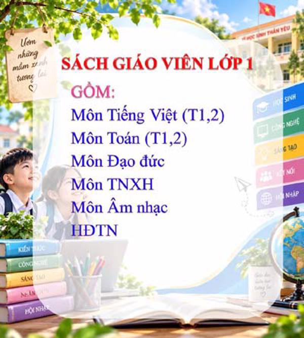 Sách giáo viên lớp 1