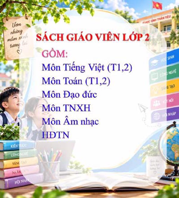 Sách giáo viên lớp 2