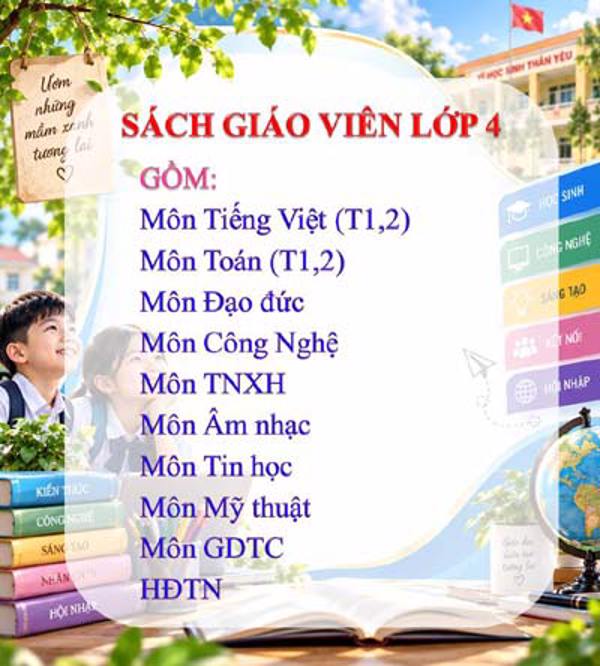 Sách giáo viên lớp 4