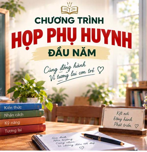 Chương trình họp phụ huynh đầu năm