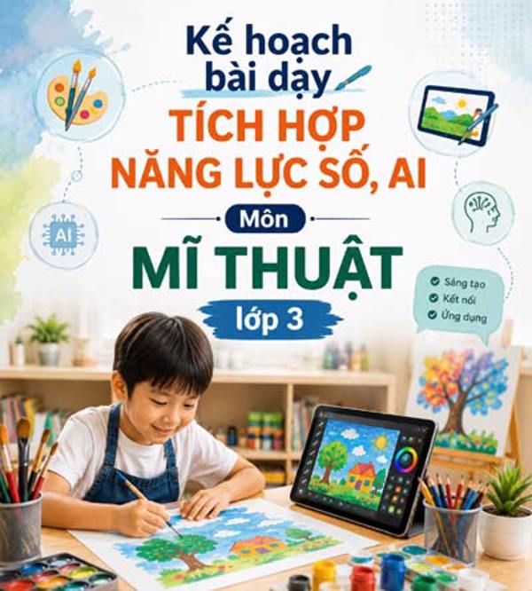 Kế hoạch bài dạy tích hợp môn Mĩ thuật lớp 3