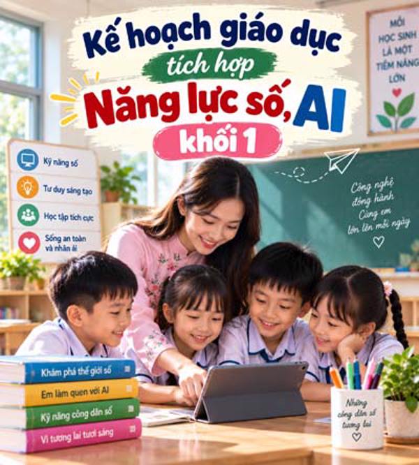 Kế hoạch giáo dục tích hợp Năng lực số, AI khối 1