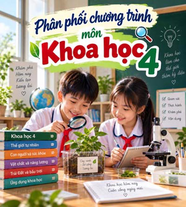 Phân phối chương trình Khoa học 4