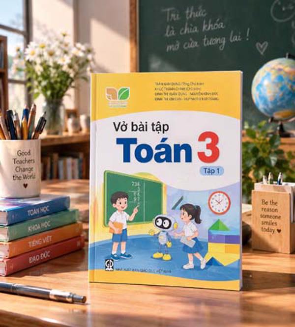 Vở bài tập Toán 3 tập 1