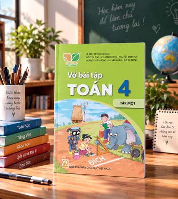 Vở bài tập Toán 4 tập 1